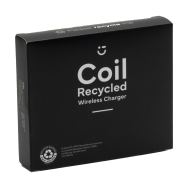 Logotrade reklamprodukter bild: Coil RCS återvunnen trådlös laddare