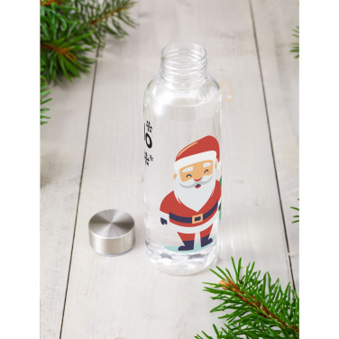 Logotrade profilreklam bild: Senga GRS RPET Flaska 500 ml X-Mas