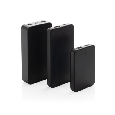 Logotrade kampanjprodukter bild: Boostcore RCS powerbank i återvunnen plast 5.000mAh med USB