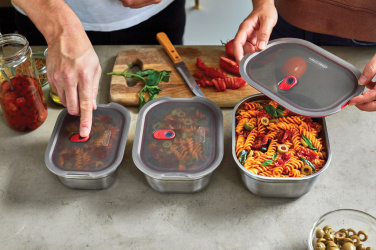 Logotrade reklamprodukter bild: Black+Blum Matlådeset i Rostfritt Stål – 3 delar