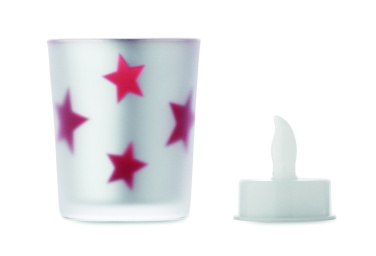 Logotrade reklamprodukter bild: LED värmeljus