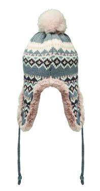 Logotrade profilprodukter bild: Stickad mössa med öronlapp