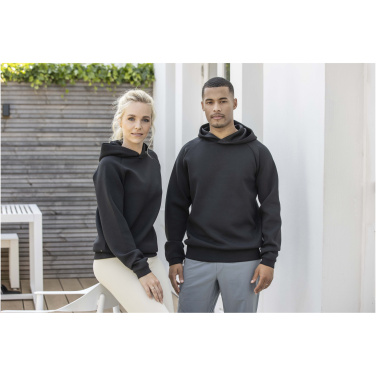 Logotrade presentreklam bild: Danali unisex interlock sporttröja med huva