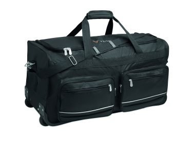 Logotrade kampanjprodukter bild: Duffelbag Trolley 600D RPET