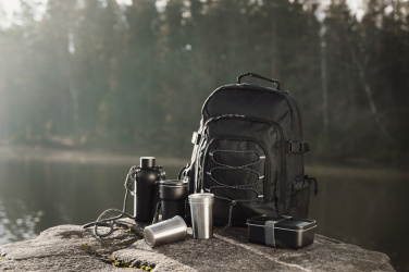 Logotrade kampanjprodukter bild: VINGA Parks RCS återvunnet stål mugg, 4 st, 250 ML