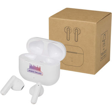 Logotrade kampanjprodukter bild: Altais True Wireless Bluetooth®-öronsnäckor av återvunnen plast