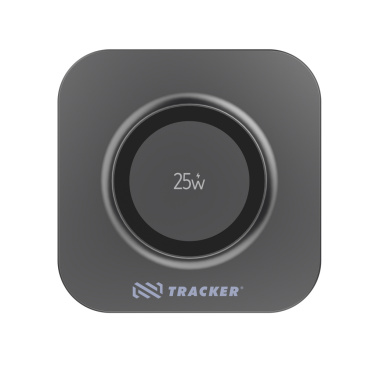 Logotrade profilprodukter bild: Quantom ultrasnabb 25 W magnetisk trådlös laddningsplatta