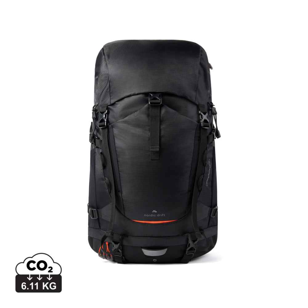 Logotrade reklamprodukter bild: Nordic Drift Trail RCS ryggsäck 33L
