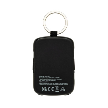 Logotrade kampanjprodukter bild: Nexo RCS nyckelringspowerbank 2000 mAh med integrerade kabla