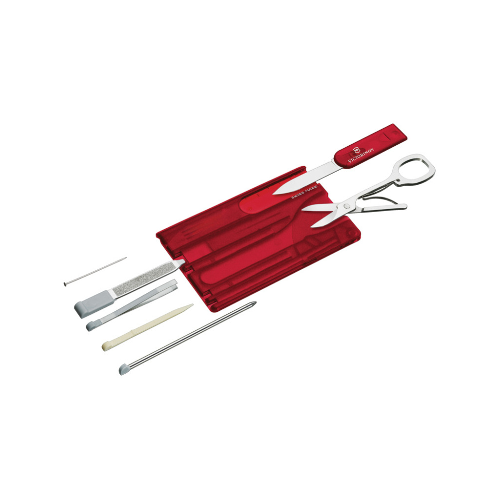 Logotrade profilprodukter bild: VICTORINOX SwissCard Classic 10 funktioner