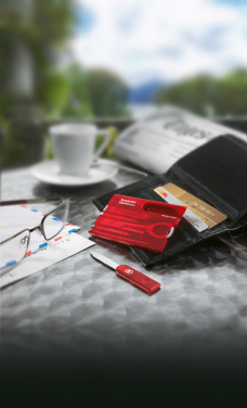 Logotrade presentreklam bild: VICTORINOX SwissCard Classic 10 funktioner