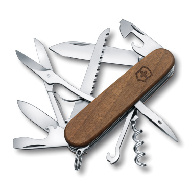 Logotrade profilreklam bild: VICTORINOX Huntsman Wood Fickkniv 13 funktioner