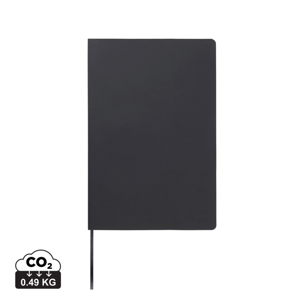 Logotrade kampanjprodukter bild: VINGA Baltimore RCS PU softcover notebook