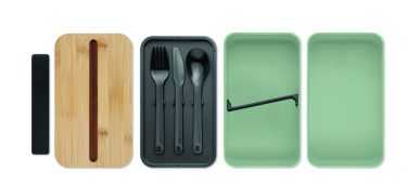 Logotrade profilprodukter bild: Lunchlåda av återvunnen PP