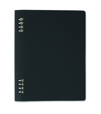 Logotrade profilprodukter bild: A5 PU-anteckningsbok