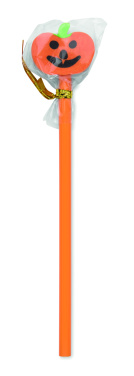 Logotrade profilprodukter bild: Halloweenpenna med suddgummi