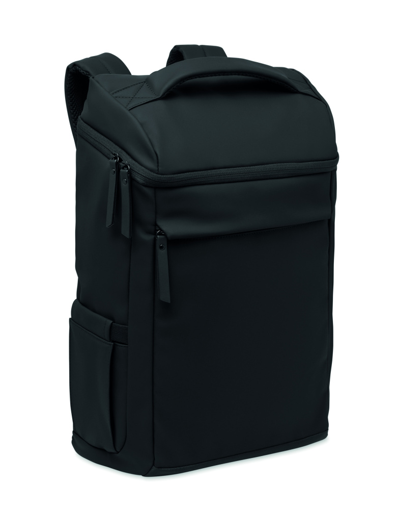 Logotrade presentreklam bild: 15" PU-dataryggsäck