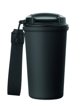 Logotrade profilreklam bild: Mugg i återvunnet stål 400 ml