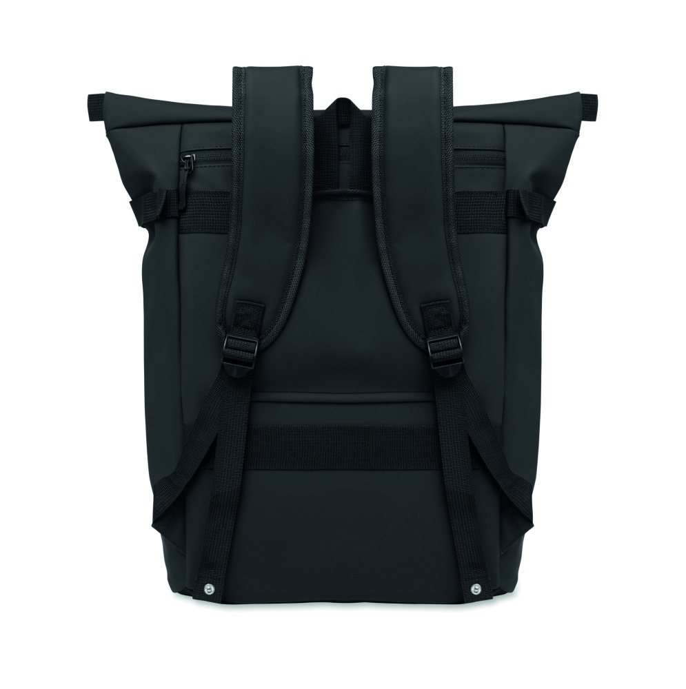 Logotrade profilreklam bild: PU cykel dataryggsäck 20L