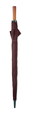 Logotrade profilreklam bild: 27" paraply trähandtag