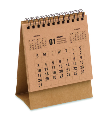 Logotrade reklamprodukter bild: 4-årig skrivbordskalender